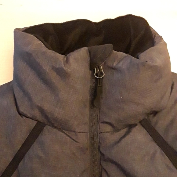 Like New Champion C9 High Collar Dark Grey Puffer Vest - Picture 4 of 13